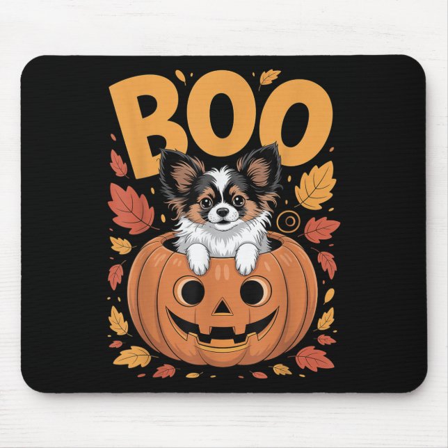 Mousepad Pallon Costume On Pumpkin Halloween Pallon  (Frente)