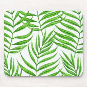 Mousepad Palmeira deixa aquarela