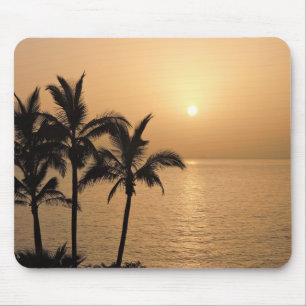 Mousepad Palmeiras e Sunset Romântico