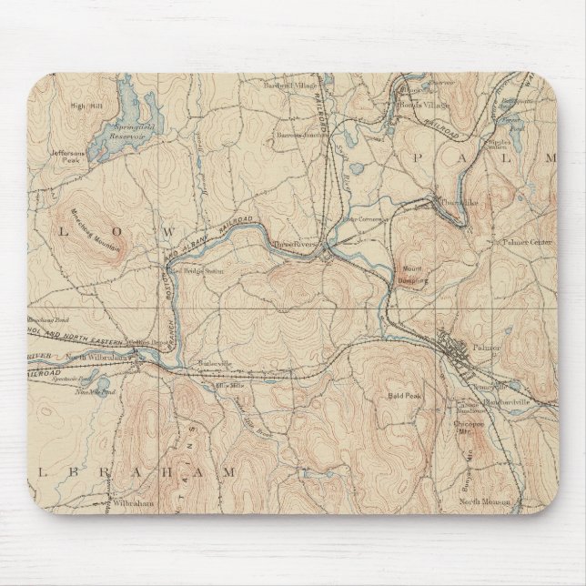 Mousepad Palmer, Massachusetts (Frente)