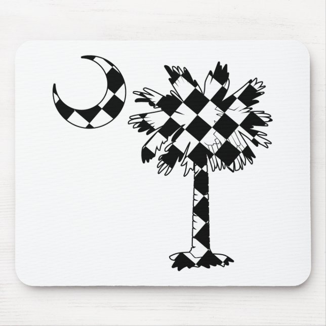 Mousepad Palmetto Checkered da bandeira (Frente)