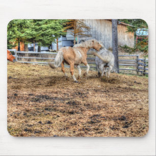 Mousepad Palomino e Cavalo Branco de Combate à Playighting
