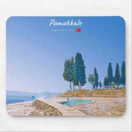 Mousepad Pamukkale, Turquia - Piscinas Termais