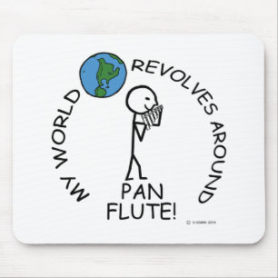 Mousepad Pan Flute - Mundo Revola-se