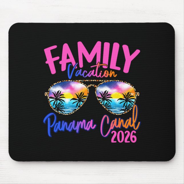 Mousepad Panama C Vacation 2026 Souvenir Matching Family Gr (Frente)