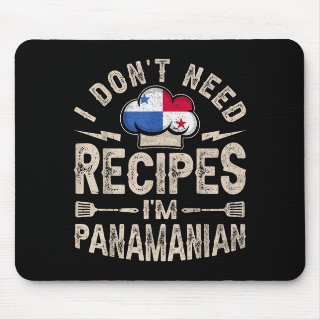 Mousepad Panama Flag Proud Panamanians Men &amp; Women  (Frente)