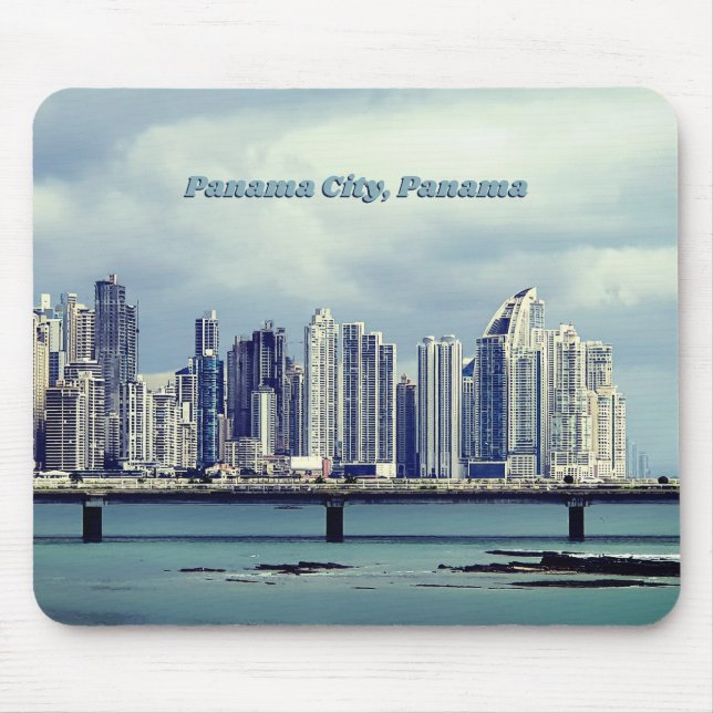 Mousepad Panamá Skyline (Frente)