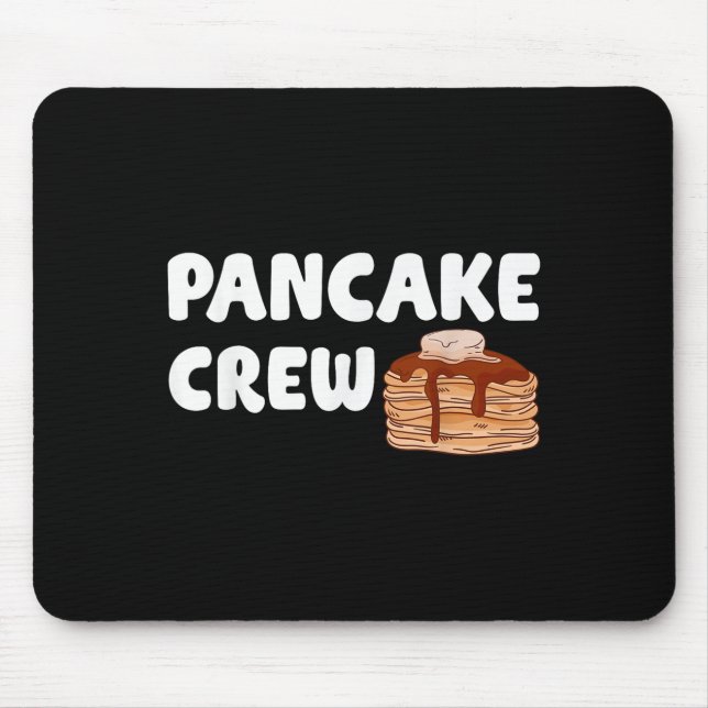 Mousepad Pancake Crew Funny Pancake Lover Pancake Christmas (Frente)