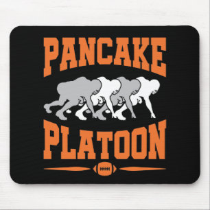 Mousepad Pancake Platon Futebol Ofensive Line Lineman