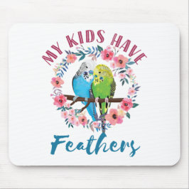 Mousepad Pancete do Orçamento Mãe Meus Filhos Têm Penas