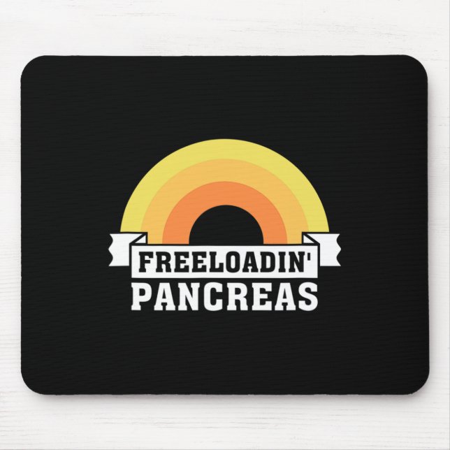 Mousepad Pâncreas de Libertação do T1D Tipo 1 (Frente)