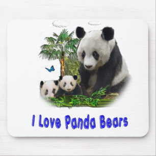 Mousepad panda beras