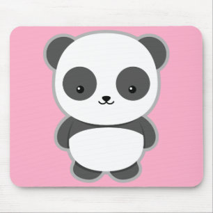 Mousepad Panda de Kawaii