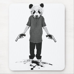 Mousepad Panda do assassino