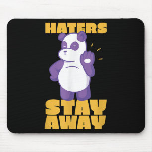 Mousepad Panda Legal Bear Giant Citação do Amante de os ani