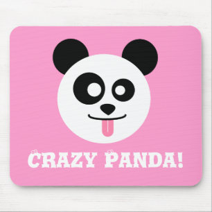 Mousepad Panda louca