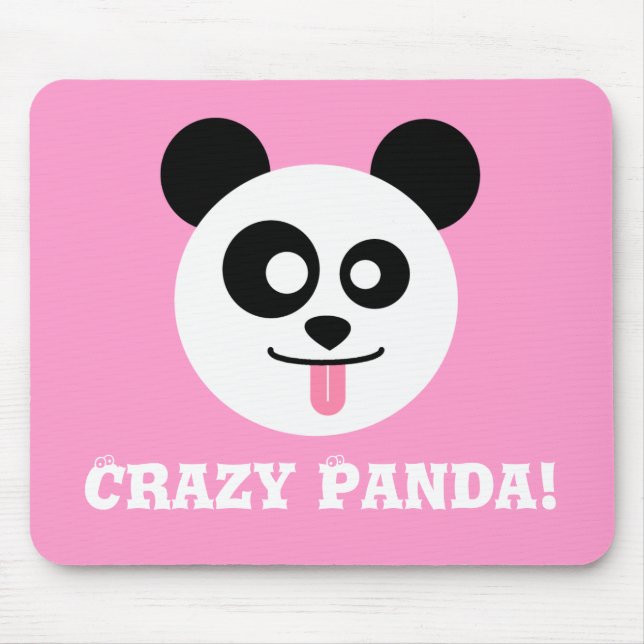 Mousepad Panda louca (Frente)