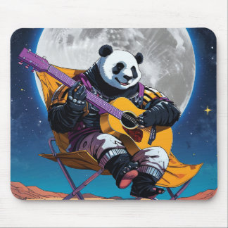 Mousepad Panda Tocando Mouse De Violão, Pad, Acessórios De