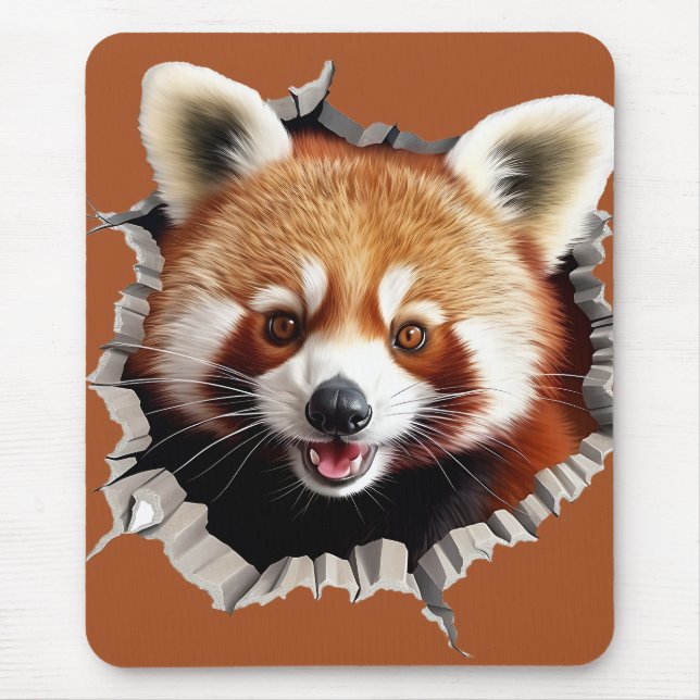 Mousepad Panda Vermelho (Frente)