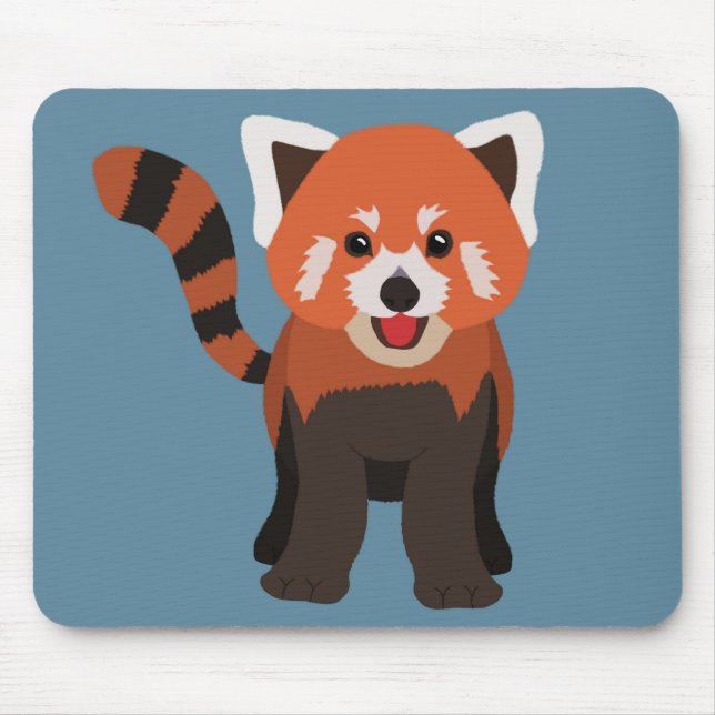Mousepad Panda Vermelho (Frente)