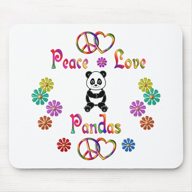 MOUSEPAD PANDAS DO AMOR DA PAZ (Frente)