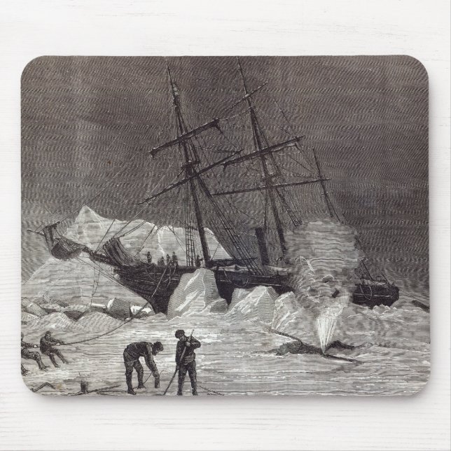 Mousepad Pandora beliscou no gelo (Frente)