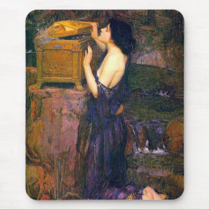 Mousepad Pandora por John William Waterhouse