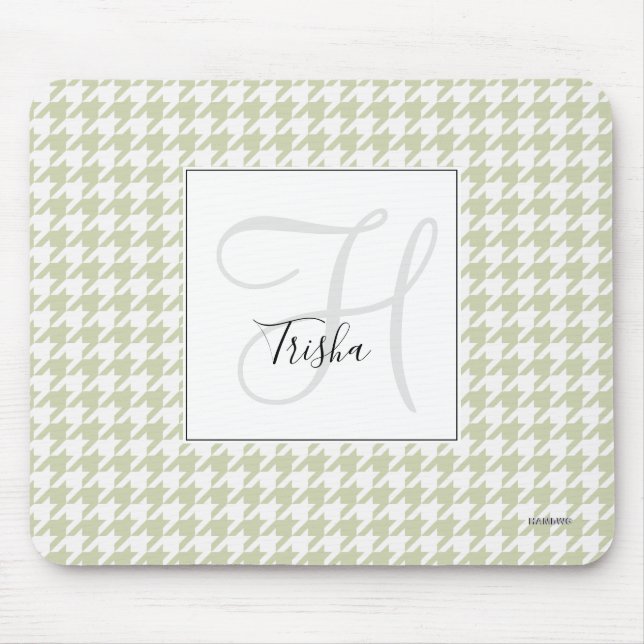 Mousepad Pano de Rato Houndstooth - HAMbWG (Frente)
