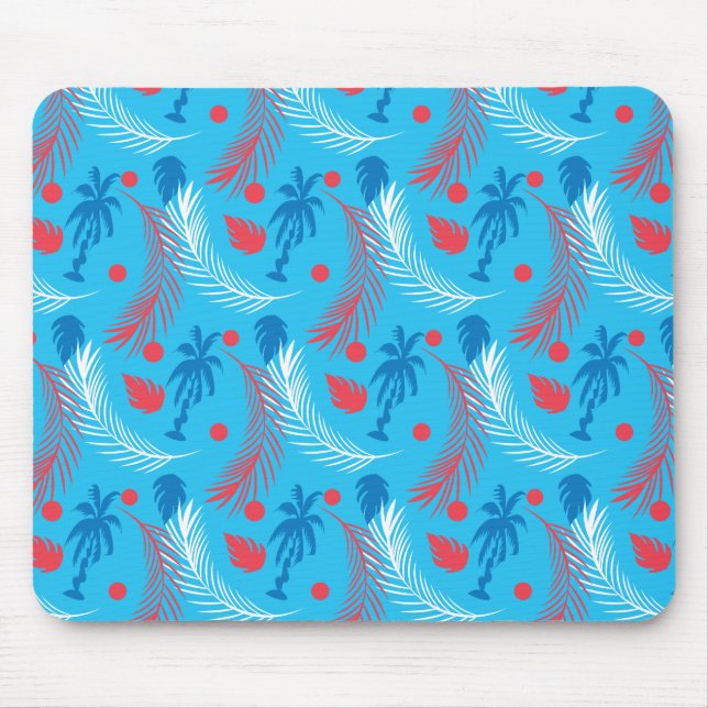 Mousepad Pano de Rato Personalizado Tropical Patriótico Ver (Frente)