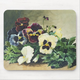Mousepad Pansies do inverno, 1884