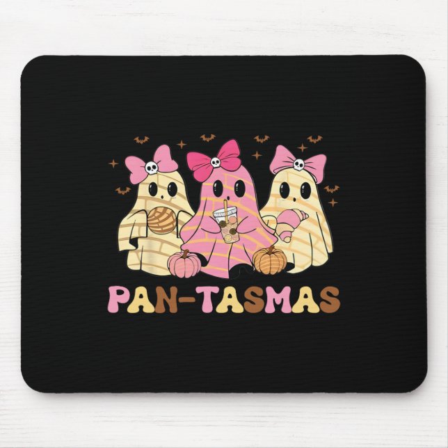 Mousepad Pantasmas Ghost Funny Spooky Conchas Fantasmas Mex (Frente)