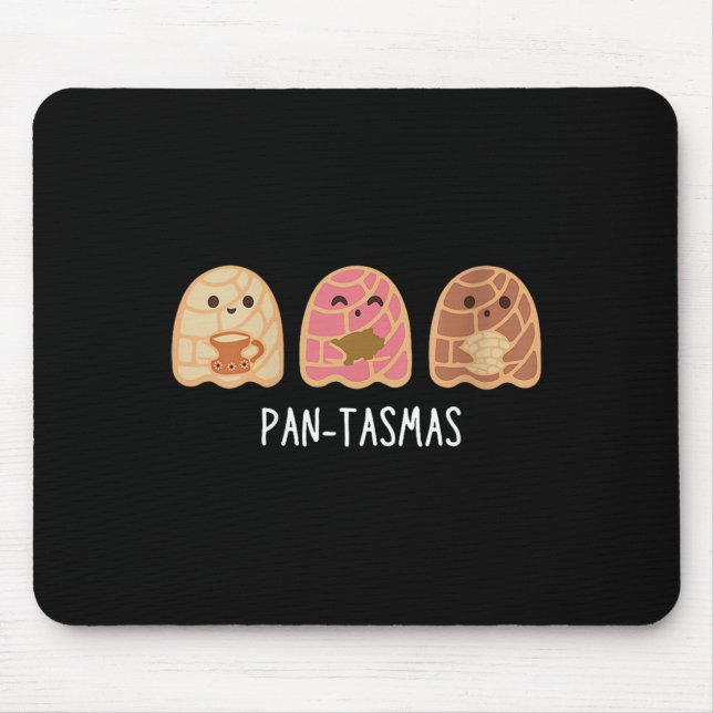 Mousepad Pantasmas Ghost Funny Spooky Conchas Fantasmas Mex (Frente)