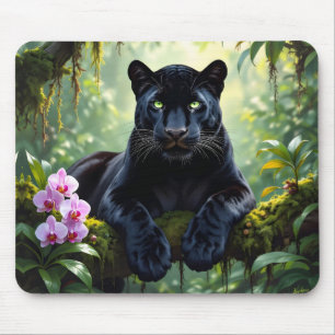 Mousepad Pantera Negra na Selva