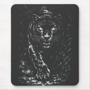 Mousepad Pantera Negra — por BurnsInHell