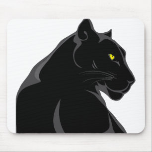 Mousepad pantera preta