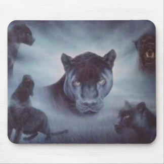 Mousepad panteras pretas