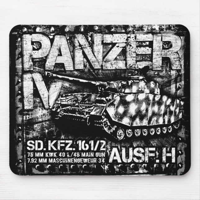 Mousepad Panzer IV (Frente)