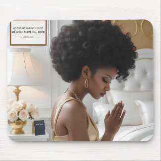 Mousepad Pão de Mouse Mãe de Rezação Elegante