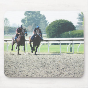Mousepad Pão de rato de corridas de cavalos