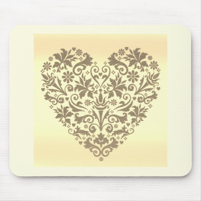 Mousepad Pão de rato de design de arte romântica (Frente)