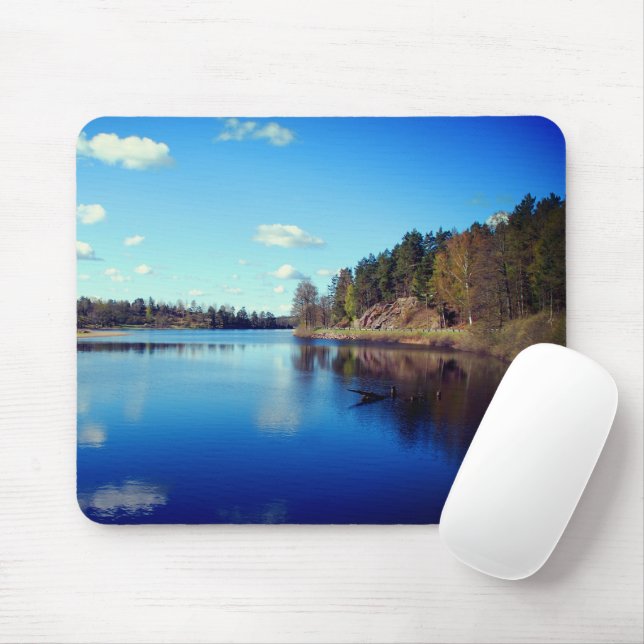 Mousepad Pão de rato de fiorde sueca (Com mouse)