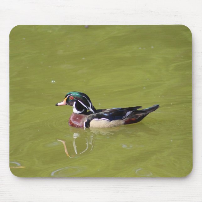 Mousepad Pão de rato de madeira (Frente)