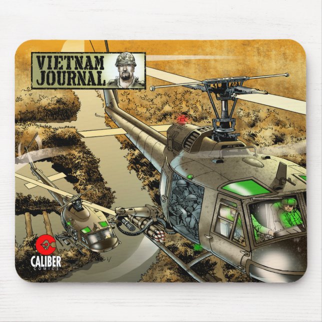 Mousepad Pão de rato de patrulha do Diário do Vietname (Frente)