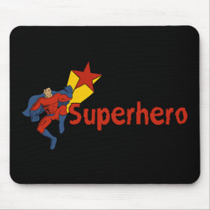 Mousepad Pão de rato super-herói!