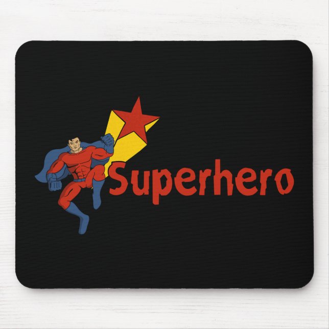 Mousepad Pão de rato super-herói! (Frente)
