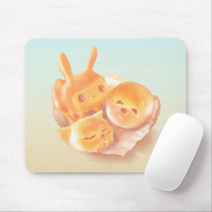 Mousepad Pão em Forma de Animal Adorável
