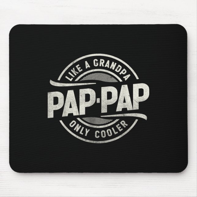Mousepad Pap-pap Como Um Vovô Só Mais Engraçado Avô (Frente)