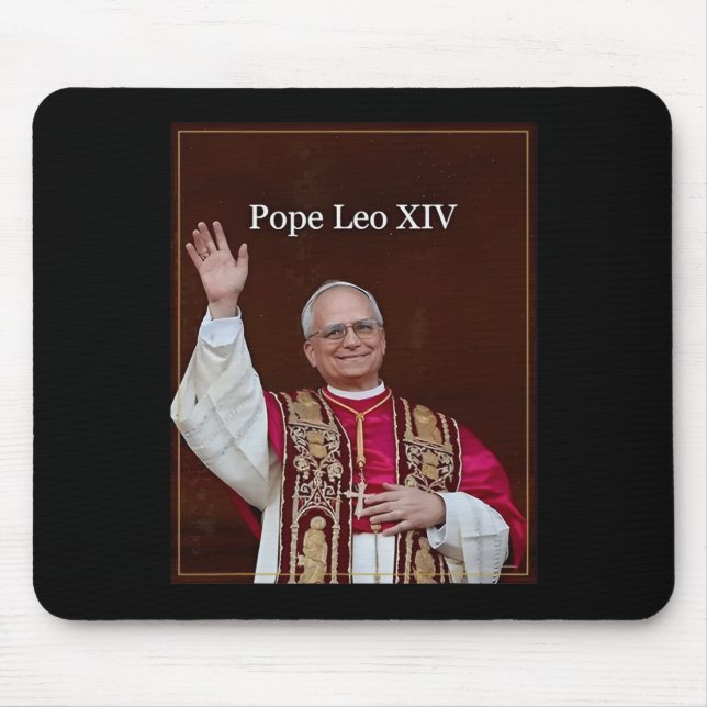 Mousepad Papa Leo Xiv (Frente)