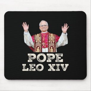 Mousepad Papa Leo Xiv Robert Francis Impede Primeiro Americ