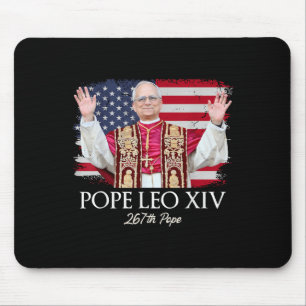 Mousepad Papa Leo Xiv Robert Francis Impede Primeiro Americ
